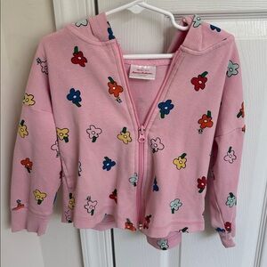 Hanna Andersson Toddler Floral Jacket -Pima